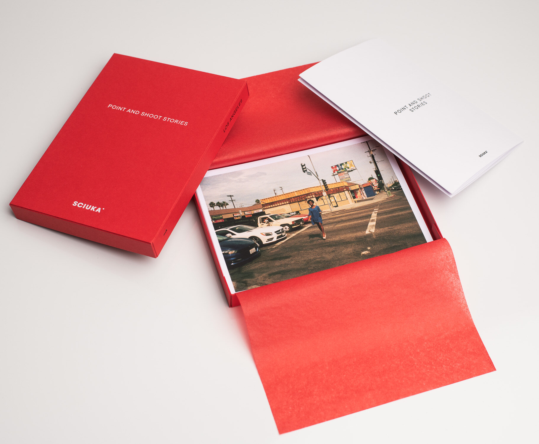Los Angeles, Point and Shoot stories, Limited edition postcard box set — fine art print
