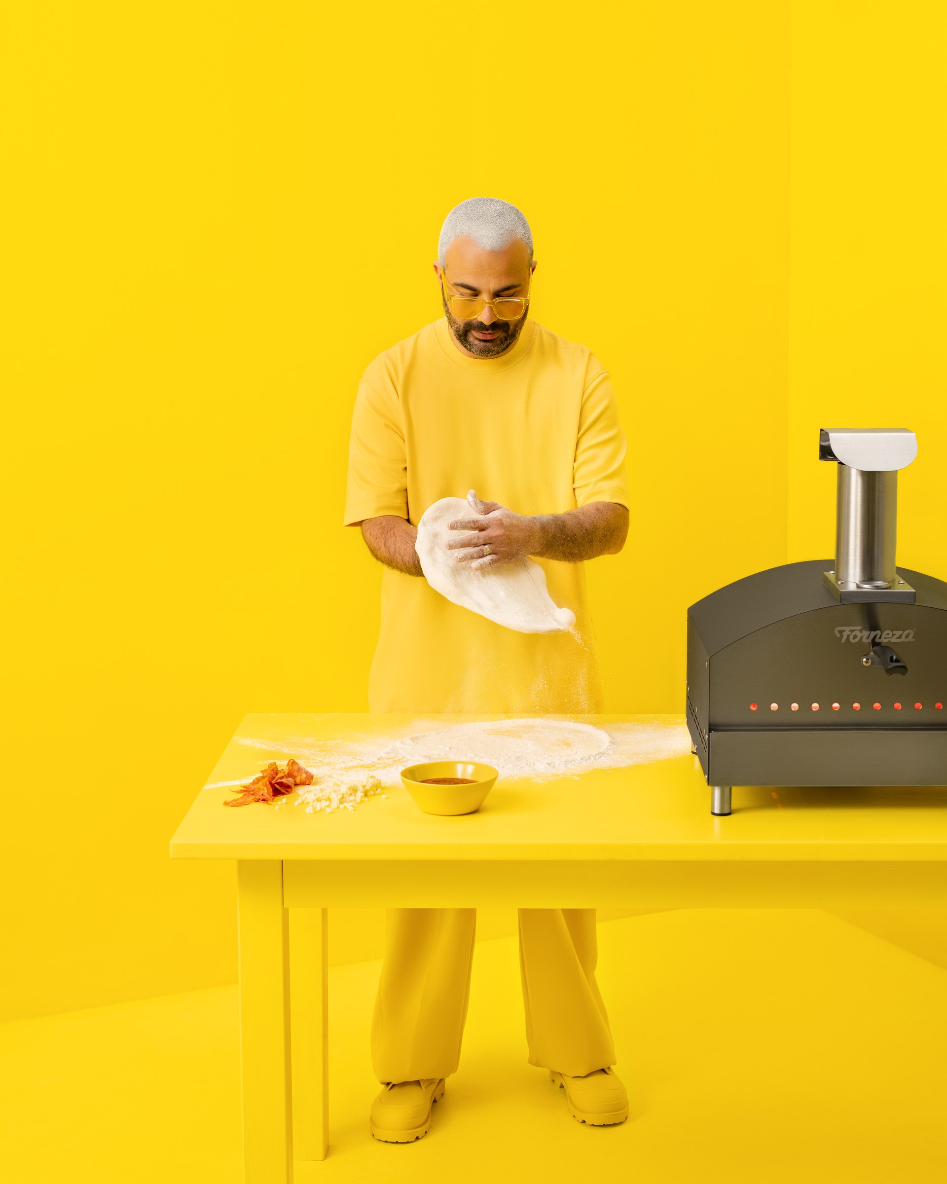 Forneza campaign by Dainius Sciuka — chef Gian Luca Demarco