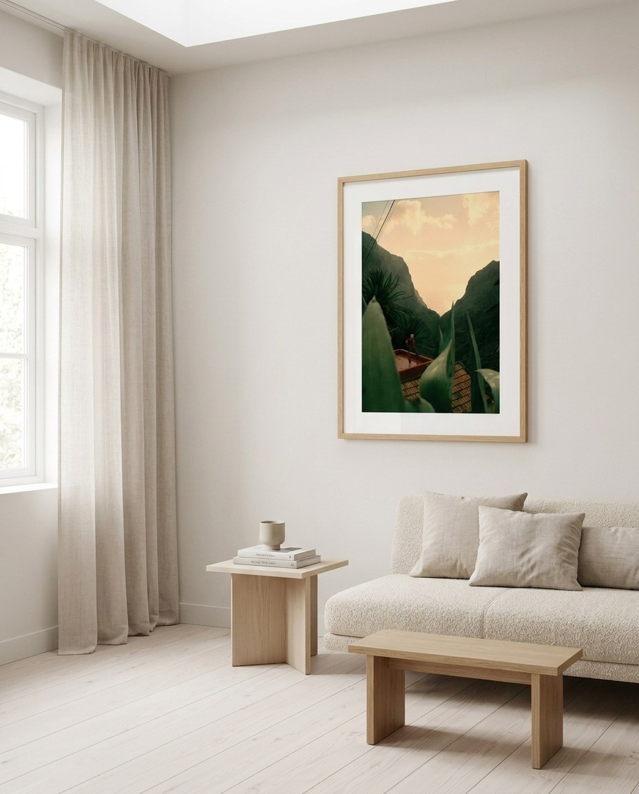 Point and Shoot stories, Tenerife #1 — interior visualisation